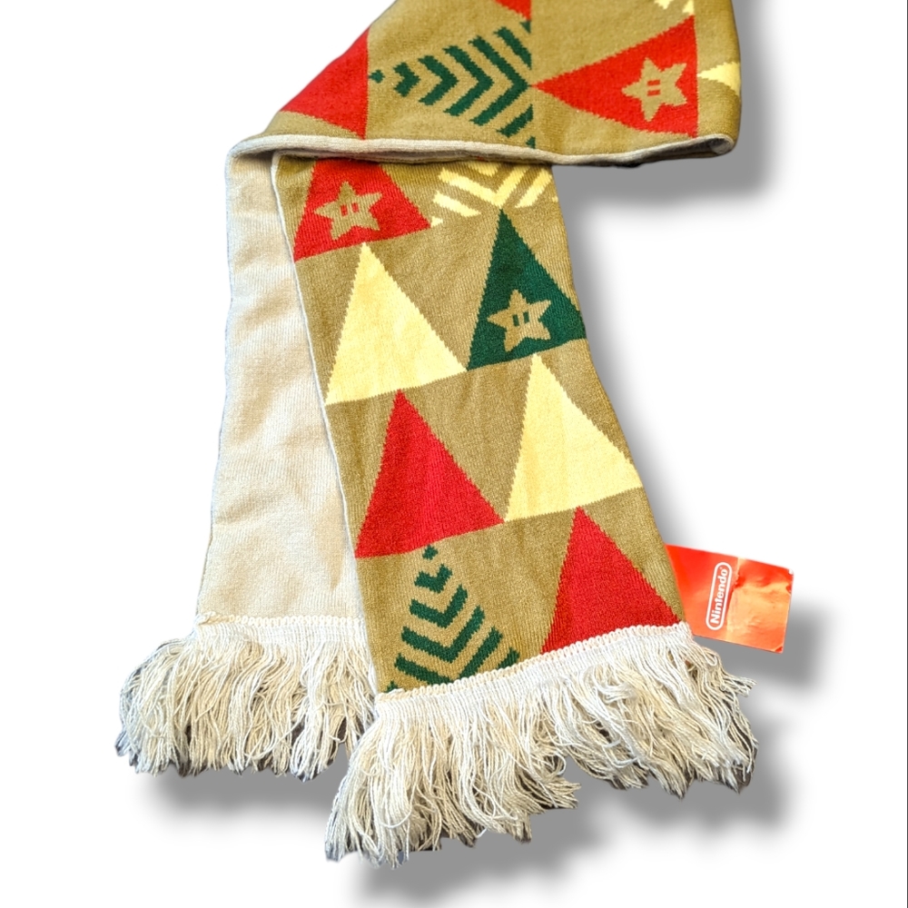 Nintendo Branded Christmas Scarf